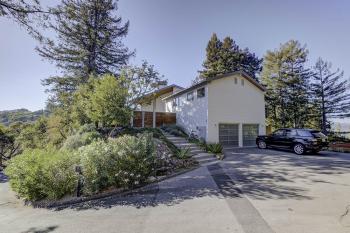 Mt. Tamalpais executive residence driveway