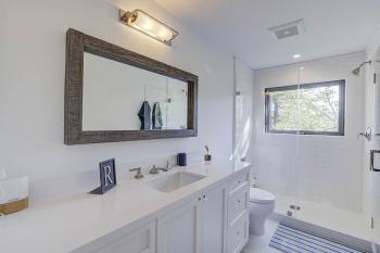 Mt Tam View bathroom vanity and shower